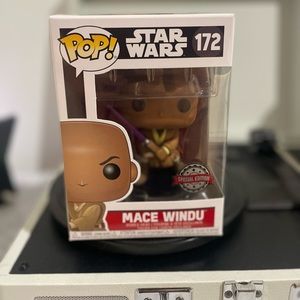 FunkoPop: Star Wars Mace Windu(172) (Special Edition)